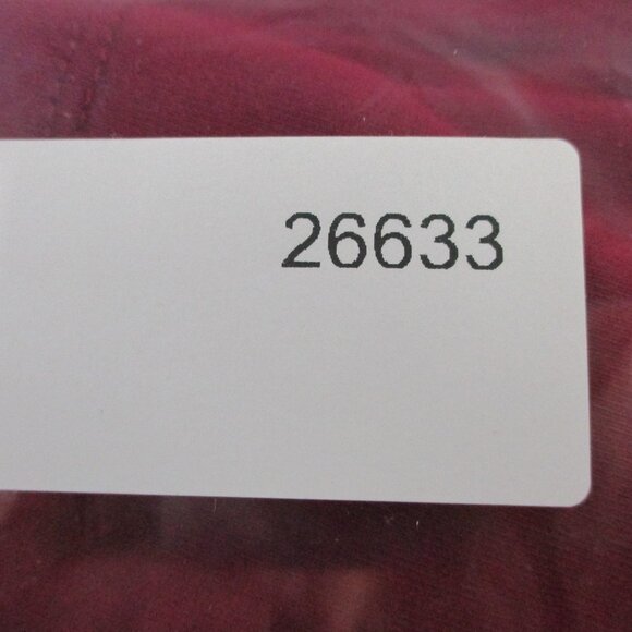 Lunya Slumberknit Long Sleeve Henley Short Set Womens XS Pomegranate Red Pajamas - Picture 16 of 16